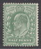 SG 279a ½d deep dull green Spec M4(2). Unmounted mint