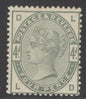 SG 192 4d dull green. A fine fresh lightly mounted mint example with good deep colour CAT £350