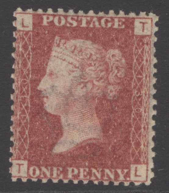 SG 43 1d rose-red plate 130 lettered TL. A fine unmounted mint example CAT £50