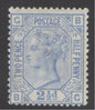 SG 142 2½d blue plate 19. A fine fresh lightly mounted mint example CAT £425