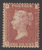 SG 43 1d rose-red plate 131 lettered RH. A fine unmounted mint example CAT £60