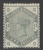 SG 196 1/- dull green. Fine unmounted mint with good deep colour CAT £950
