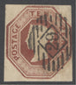 SG 57 10d brown. Very fine used with a London ‘29’ numeral. 4 margins CAT £1200