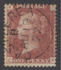 SG 43 1d rose-red plate 200. Very fine used with a Casterea, Aug 13th 1877 CDS