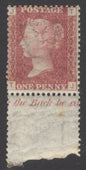 SG 43 1d rose-red plate 170 lettered TJ. A fine unmounted mint example