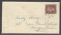 SG 29 1d red-brown used on mourning envelope addressed to Lady King, Dublin in blue ink.  Stamp cancelled with a fine Wrexford CDS...