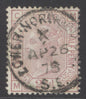SG 141 2½d rosy-mauve plate 9. Very fine used with a Lower-Norwood CDS