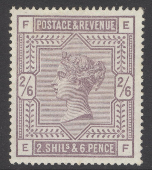 SG 178 2/6 lilac. Lightly mounted mint. Good colour & well centred CAT £600