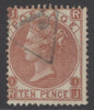 SG 112 10d red-brown. Very fine used with an inspector mark cancel. Very unusual