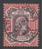 SG 254 10d dull purple & carmine. Very fine used with a West Strand, June 21st 1903 CDS