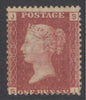SG 43 1d rose-red plate 88 lettered SJ.  A fine fresh very lightly mounted mint example from this scarce plate CAT £225