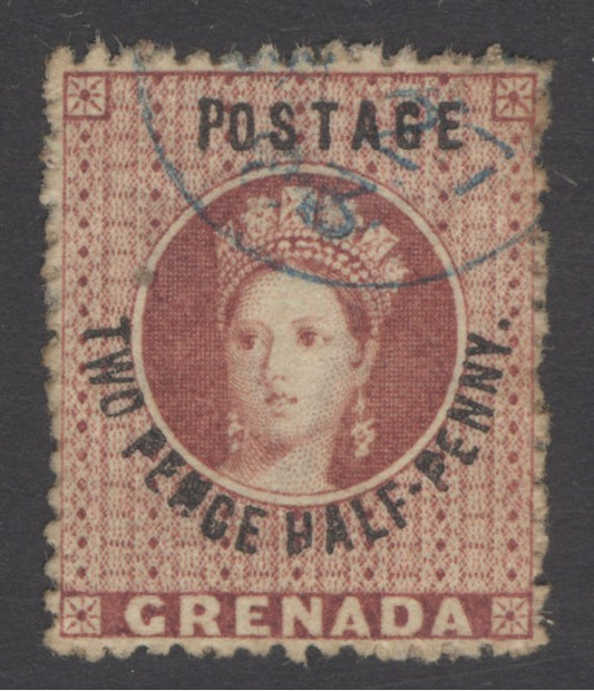 SG 24 Grenada 1881. 2½d rose-lake. Very fine used CAT £60