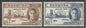 SG 123-124 Bermuda 1946 'perf' specimen set of 2. Some light toning CAT £160