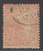 SG 80 4d pale red, variety inverted watermark. Fine used CAT £425