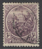 SG 228 Barbados 1921-24. 3/- deep violet. Very fine used CAT £95