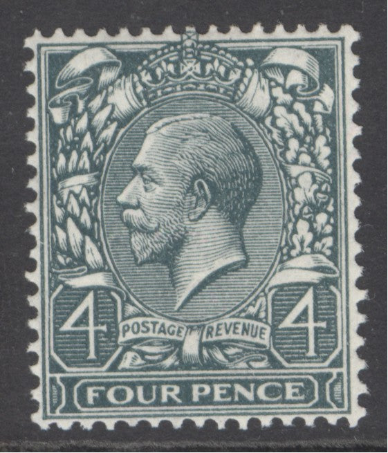 SG 378 4d deep slate & green Spec N23(7). A fine fresh unmounted mint example CAT £250. RPS cert