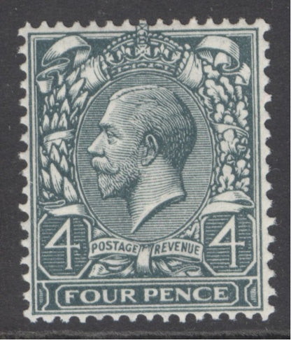 SG 378 4d deep slate & green Spec N23(7). A fine fresh unmounted mint example CAT £250. RPS cert