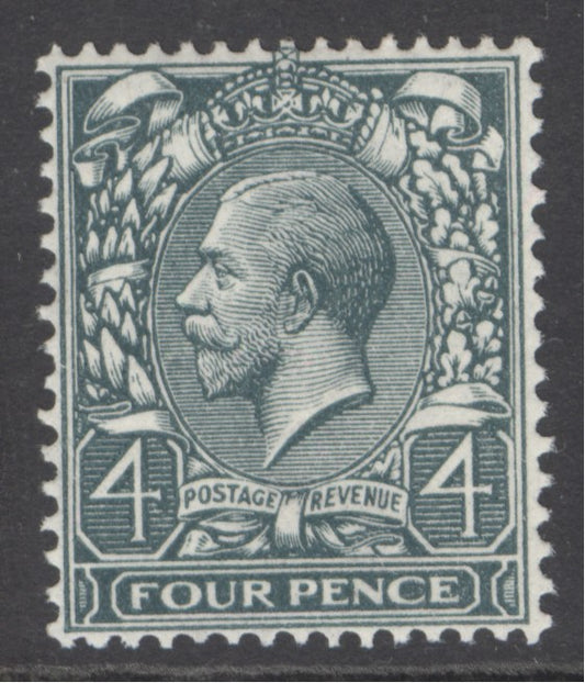 SG 378 4d deep slate & green Spec N23(7). A fine fresh unmounted mint example CAT £250. RPS cert