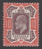 SG 310 10d dull reddish-purple & aniline-pink. Fine unmounted mint Spec M44(5).