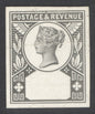 164.	2d cut down die proof essay for the head die plate for an unadopted design. In connection with the 1884 committee CAT £5500 as a full proof (Ex Peter Young)