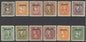 SG 12-23 China provinces, Szechwan 1933-34 set of 12. Very lightly mounted mint CAT £275