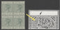 SG 21a Antigua 1882. ½d dull green block of 4, top left stamp with variety, top left triangle detached. Very lightly mounted mint CAT £350