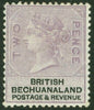 SG 11 Bechuanaland 1888. 2d lilac & black. A fine fresh lightly mounted mint example CAT £120