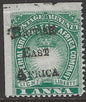 SG 35 British East Africa 1895. 1/2d Blue green. A fine fresh mounted mint example. CAT £200