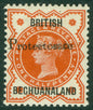 SG 40a Bechuanaland 1888. ½d vermilion ‘Protectorate’ double. A fine fresh very lightly mounted mint example CAT £350