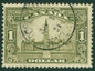 SG 285a Canada 1928-29. $1 brown-olive. A very fine used CDS example CAT £140