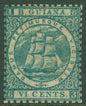 SG 72 British Guiana 1863-76. 6c milky-blue. A fine fresh mounted mint example CAT £250